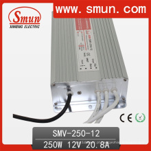O CE impermeável RoHS do motorista do diodo emissor de luz de Smun 250W 12V aprovou